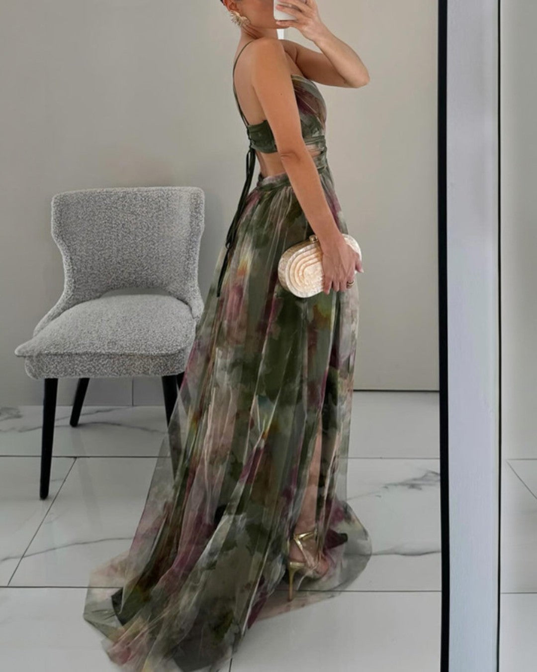 La Scintilla | Vestido Maxi Elegancia Floral