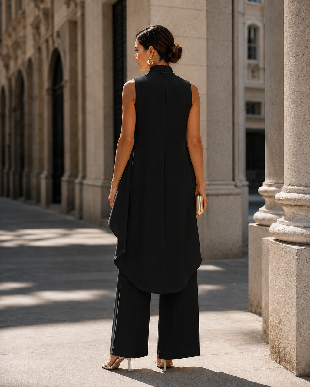 Martina | Mono largo de caída elegante