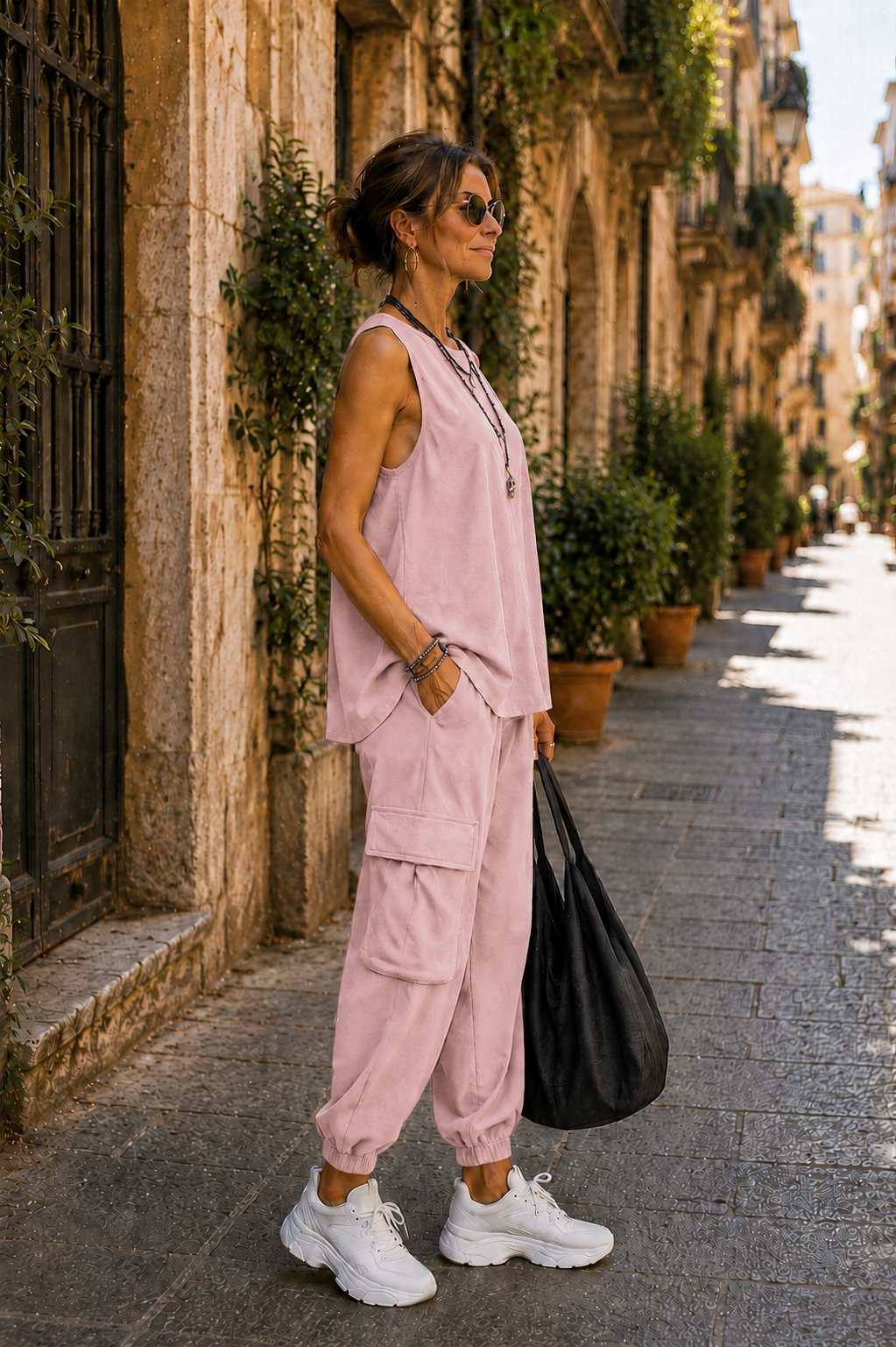 Valentina | Conjunto Casual Suave con Bolsillos
