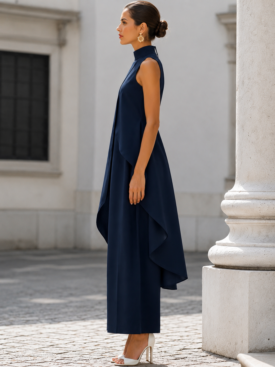 Martina | Mono largo de caída elegante