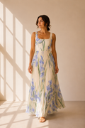 Oriah | Vestido Maxi A-Line Floral