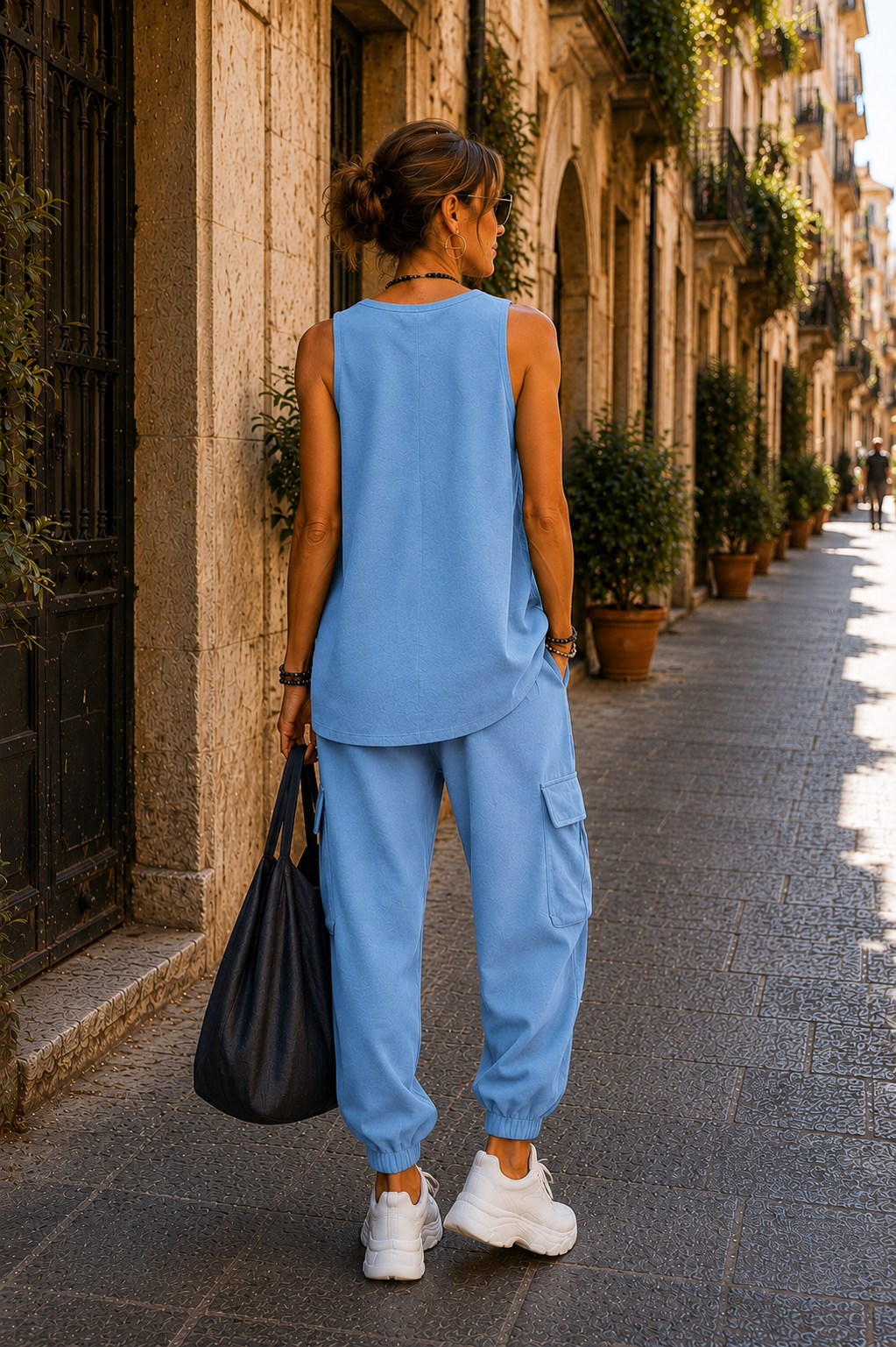 Valentina | Conjunto Casual Suave con Bolsillos