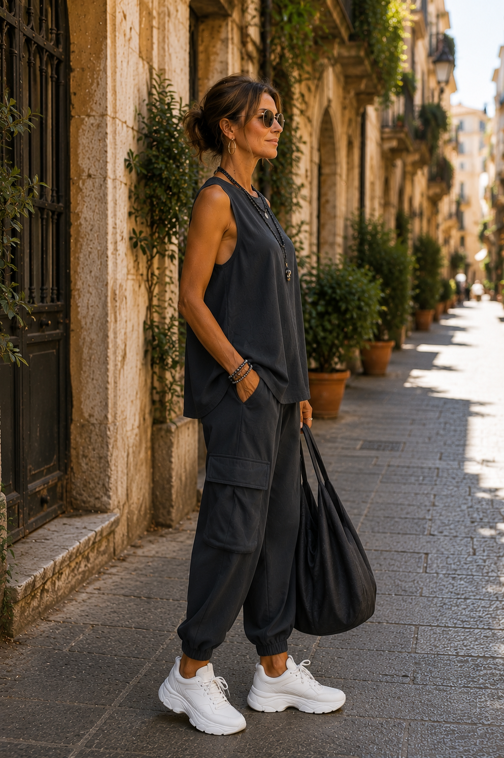 Valentina | Conjunto Casual Suave con Bolsillos