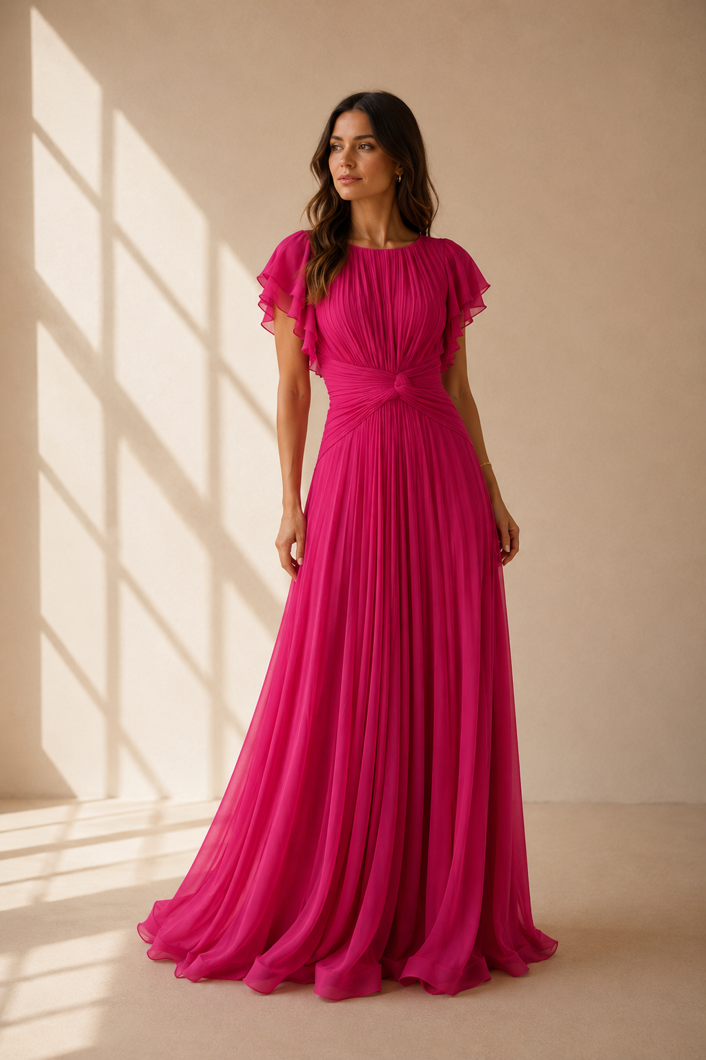 Abigail™ | Vestido de Noche Plisado