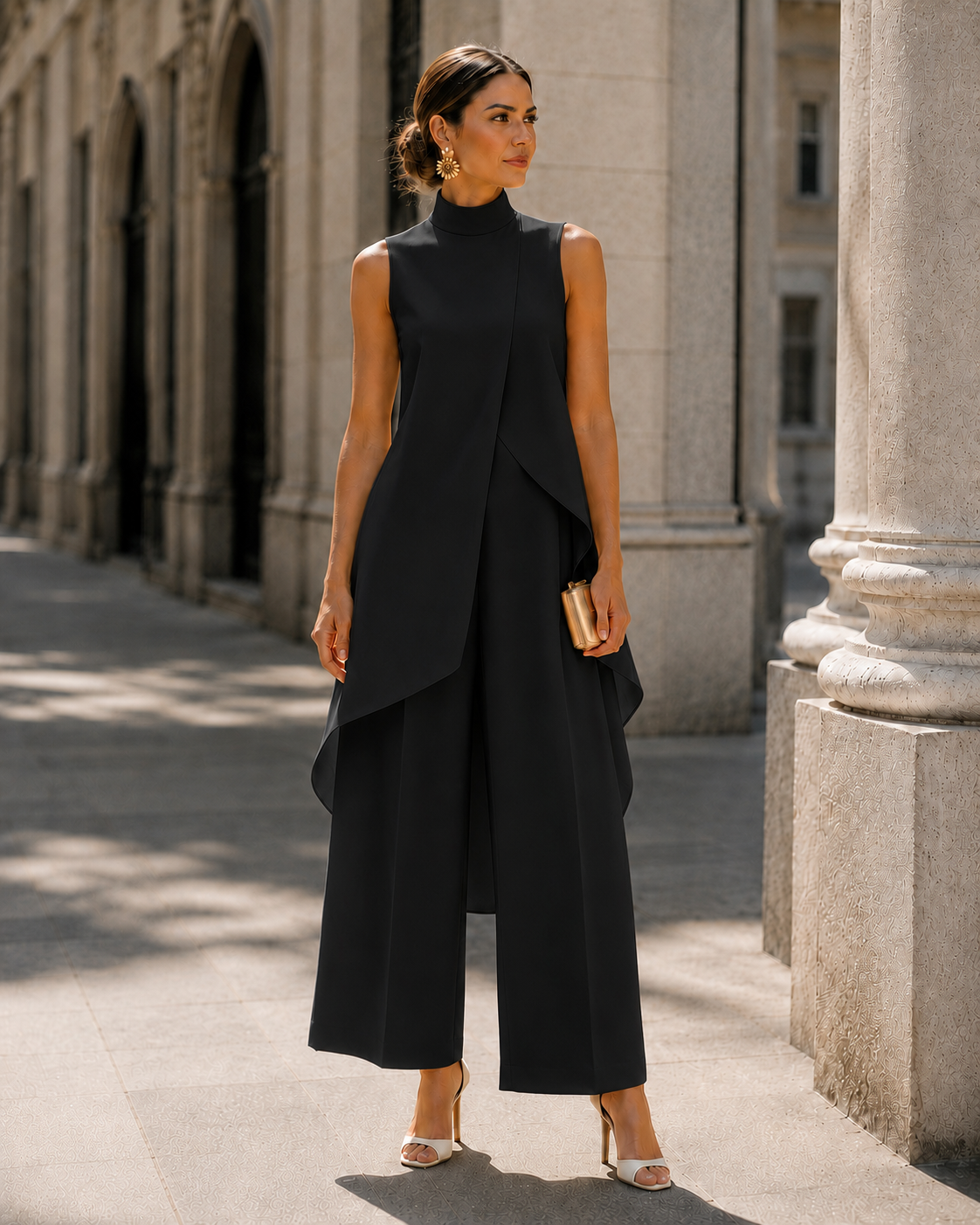Martina | Mono largo de caída elegante
