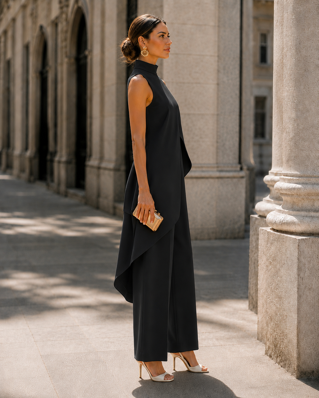 Martina | Mono largo de caída elegante
