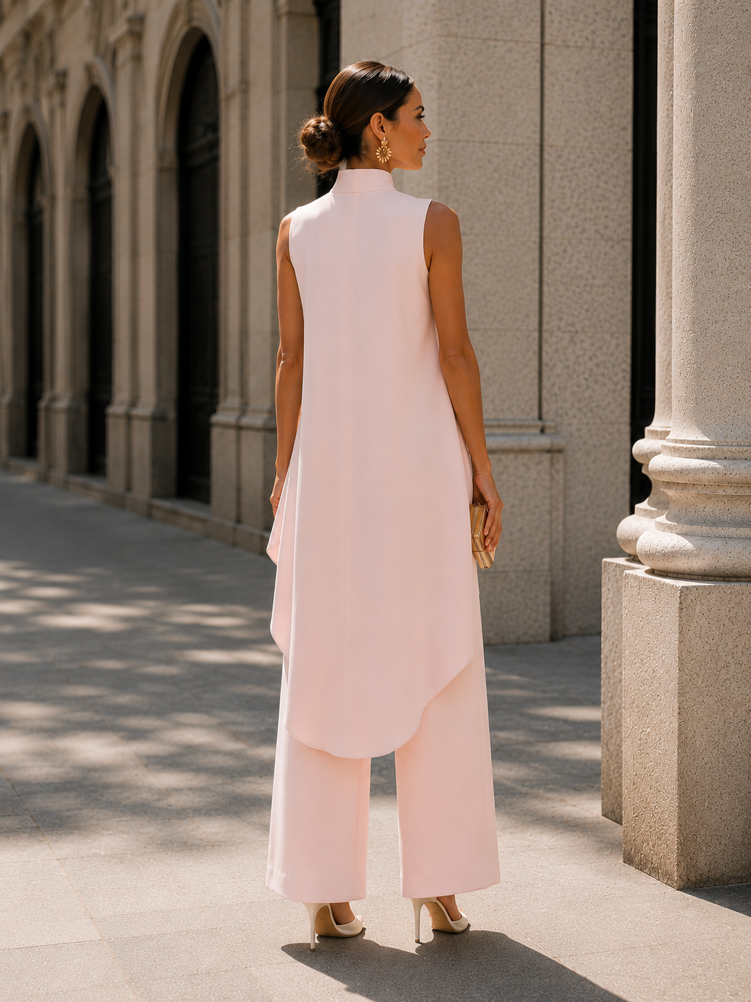 Martina | Mono largo de caída elegante