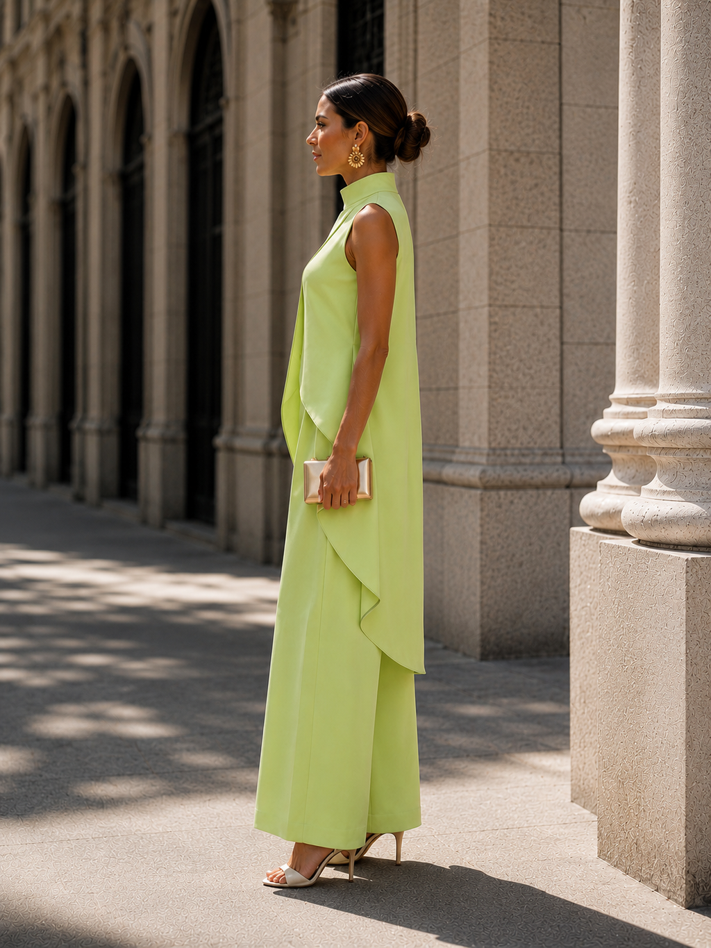 Martina | Mono largo de caída elegante