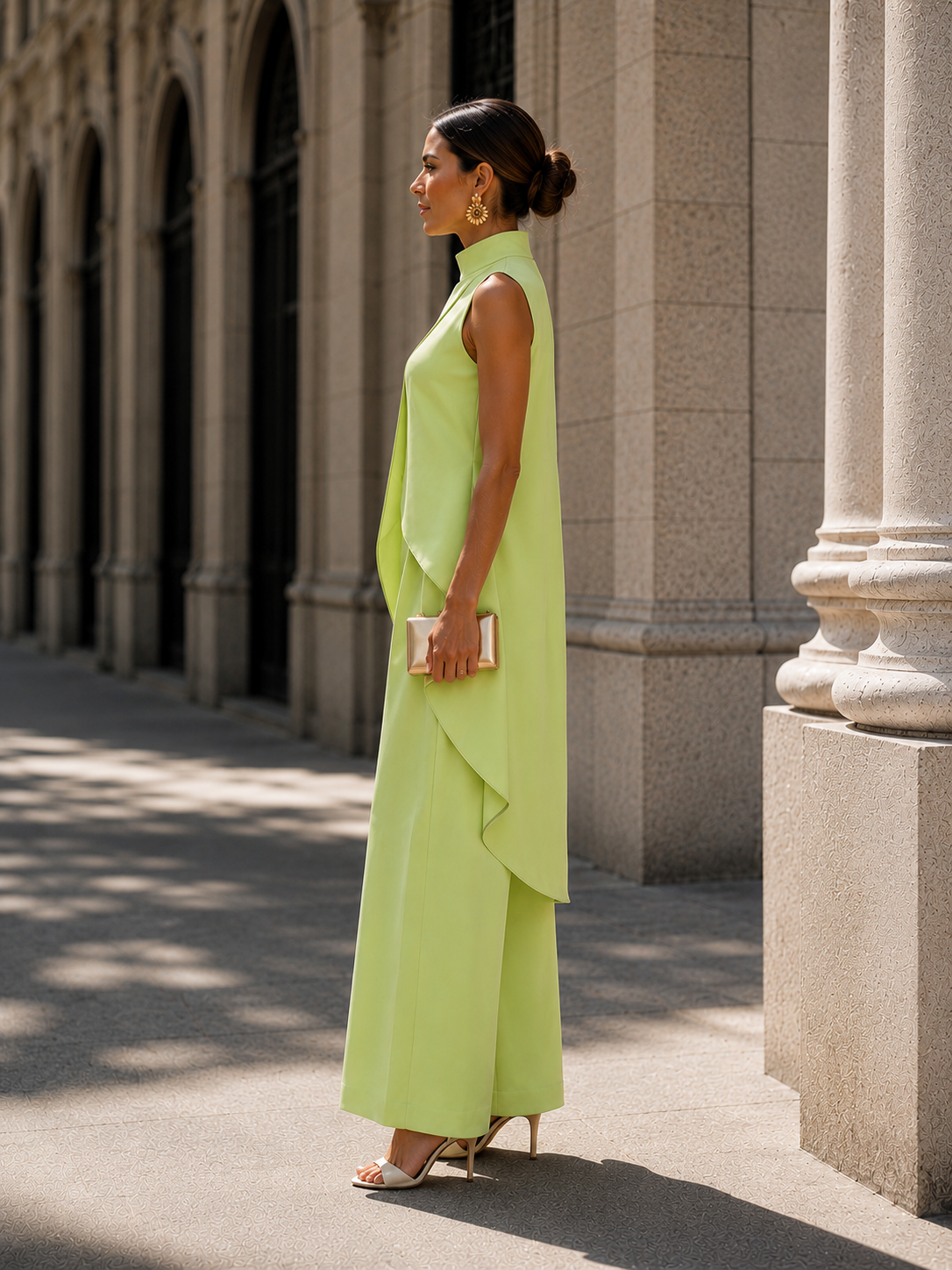 Martina | Mono largo de caída elegante