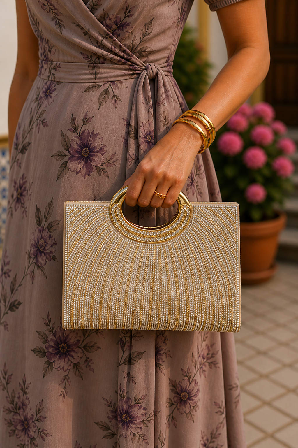 Bolso Clutch Versailles
