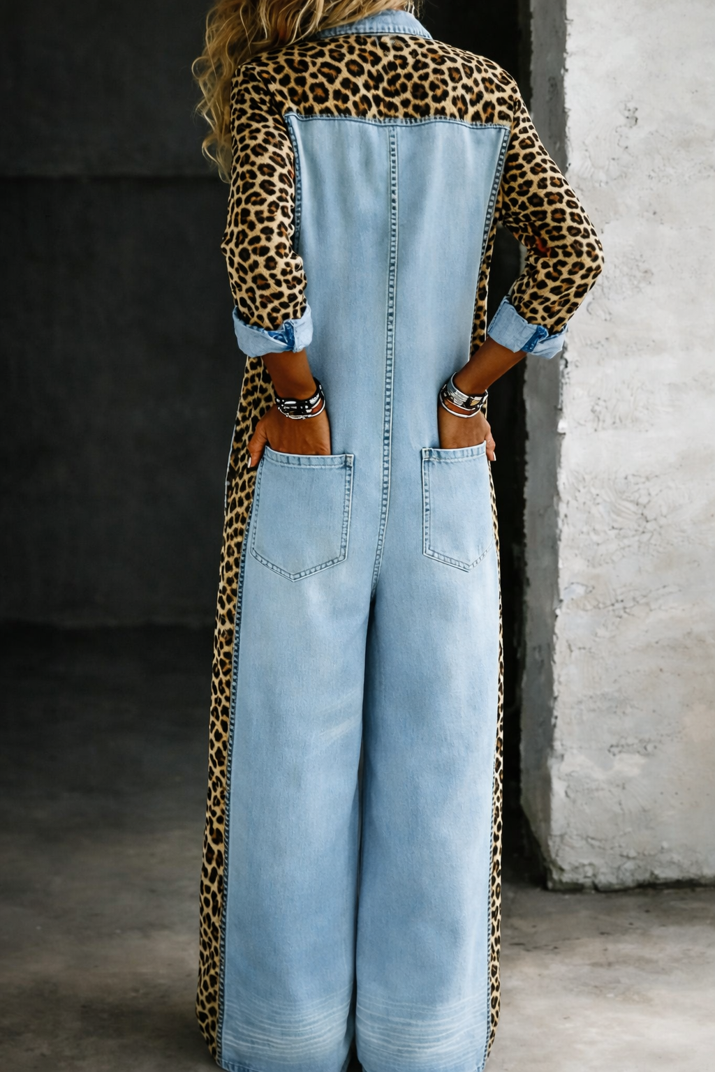 Amanda™ | Mono camisa vaquero