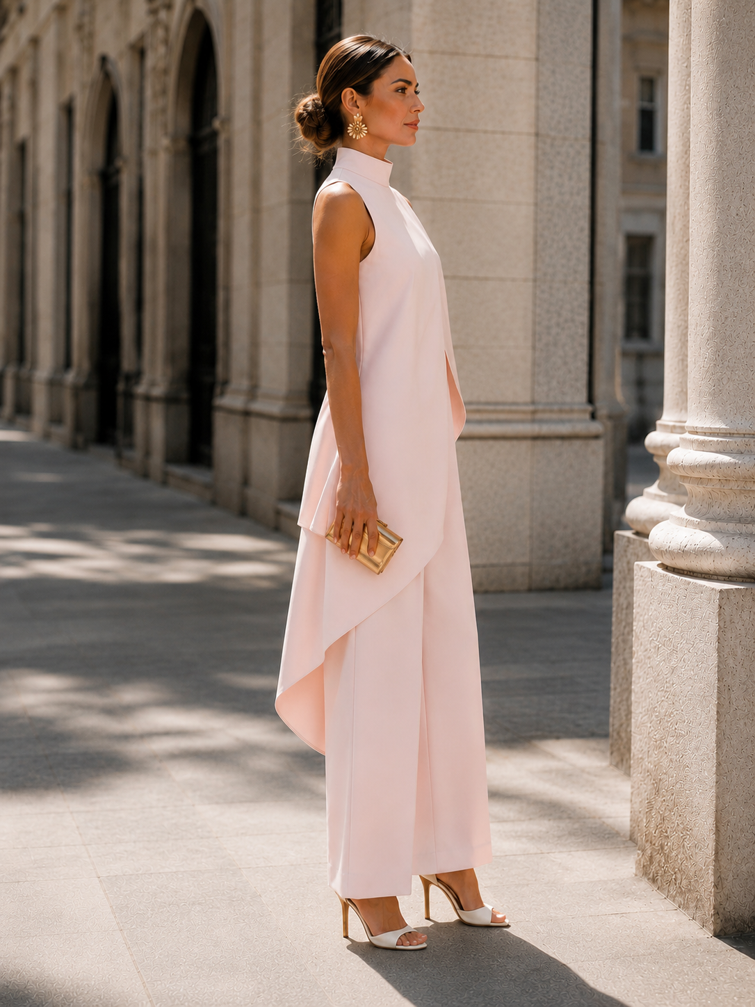 Martina | Mono largo de caída elegante