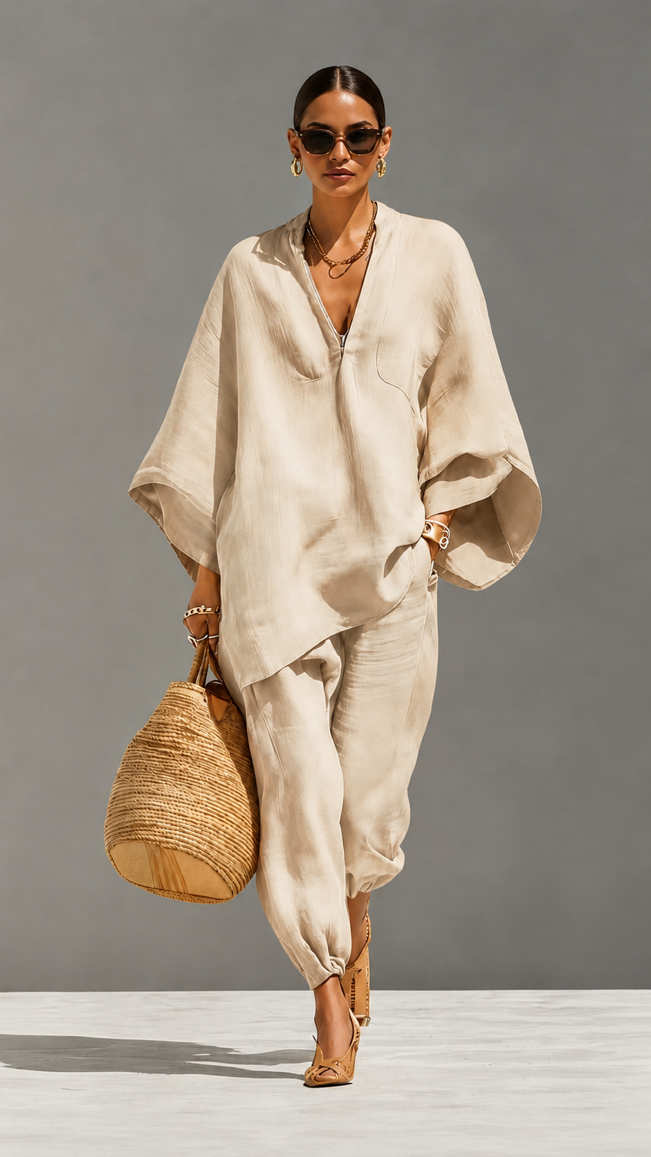 Conjunto Sahara | Túnica
