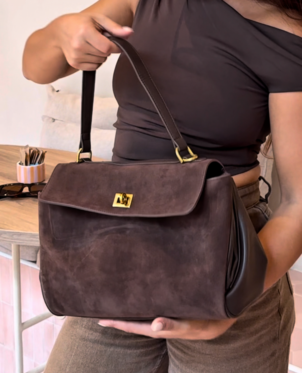 ARIA | Bolso Piel Genuina — El Lujo que se Toca