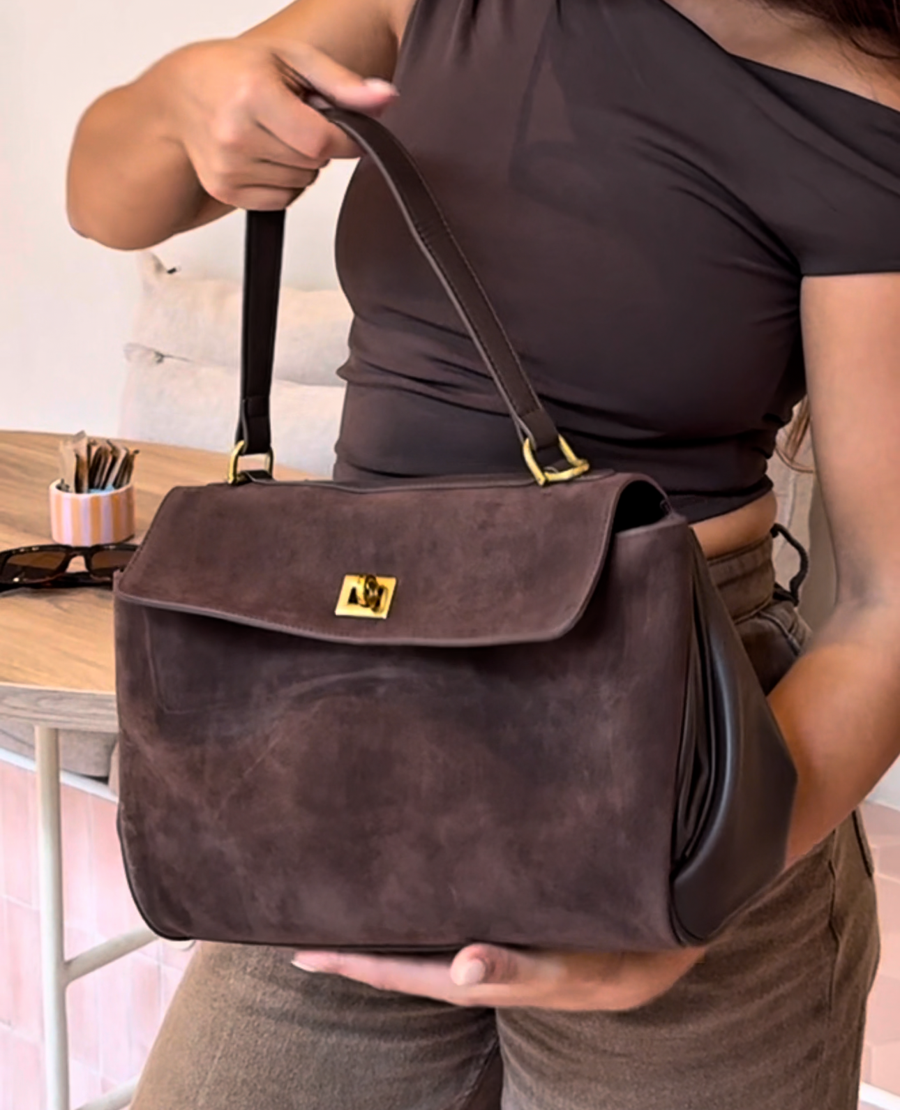 ARIA | Bolso Piel Genuina — El Lujo que se Toca
