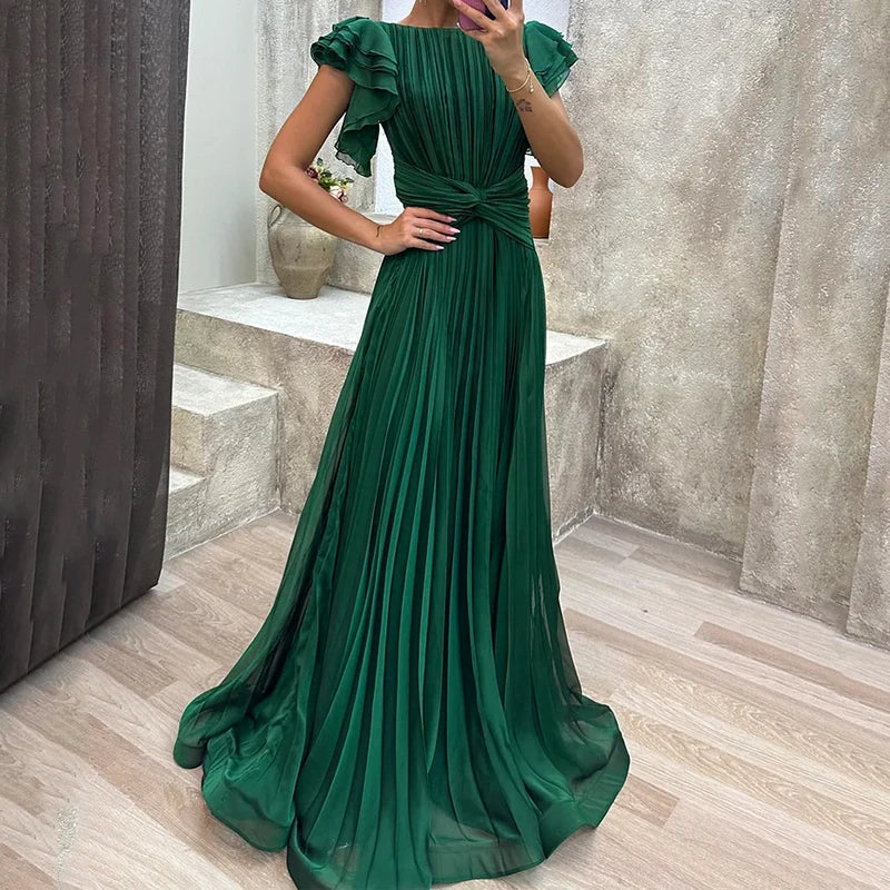 Abigail™ | Vestido de Noche Plisado