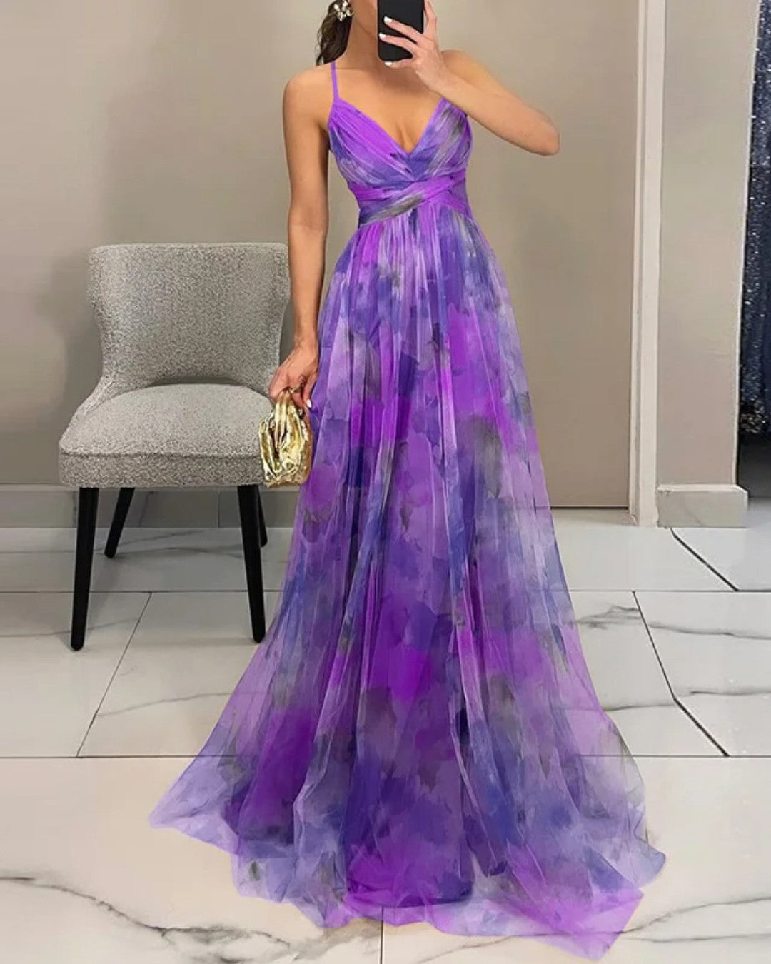 La Scintilla | Vestido Maxi Elegancia Floral
