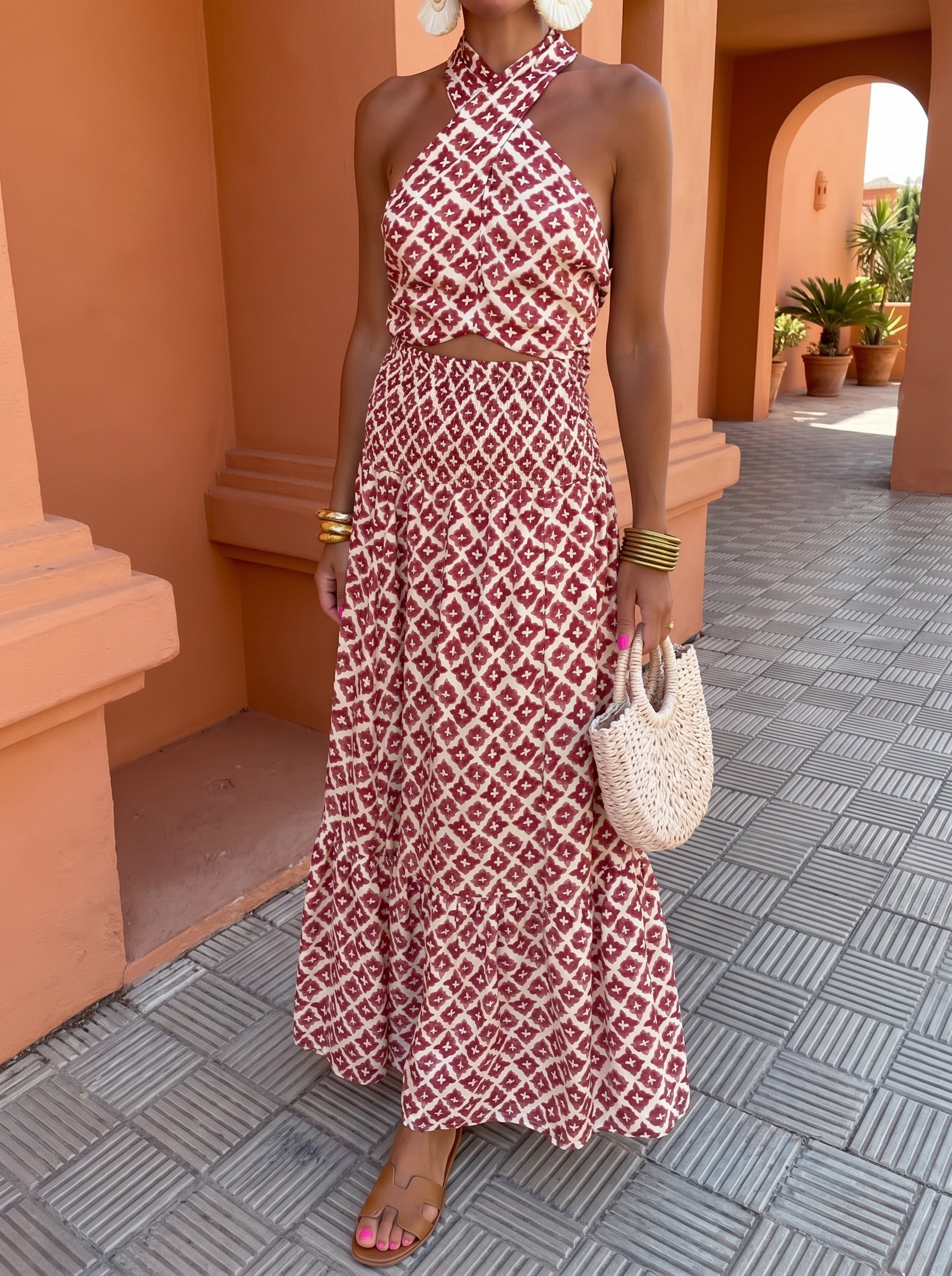 Elsa | Conjunto Elegante con Diseño de Hombros Descubiertos