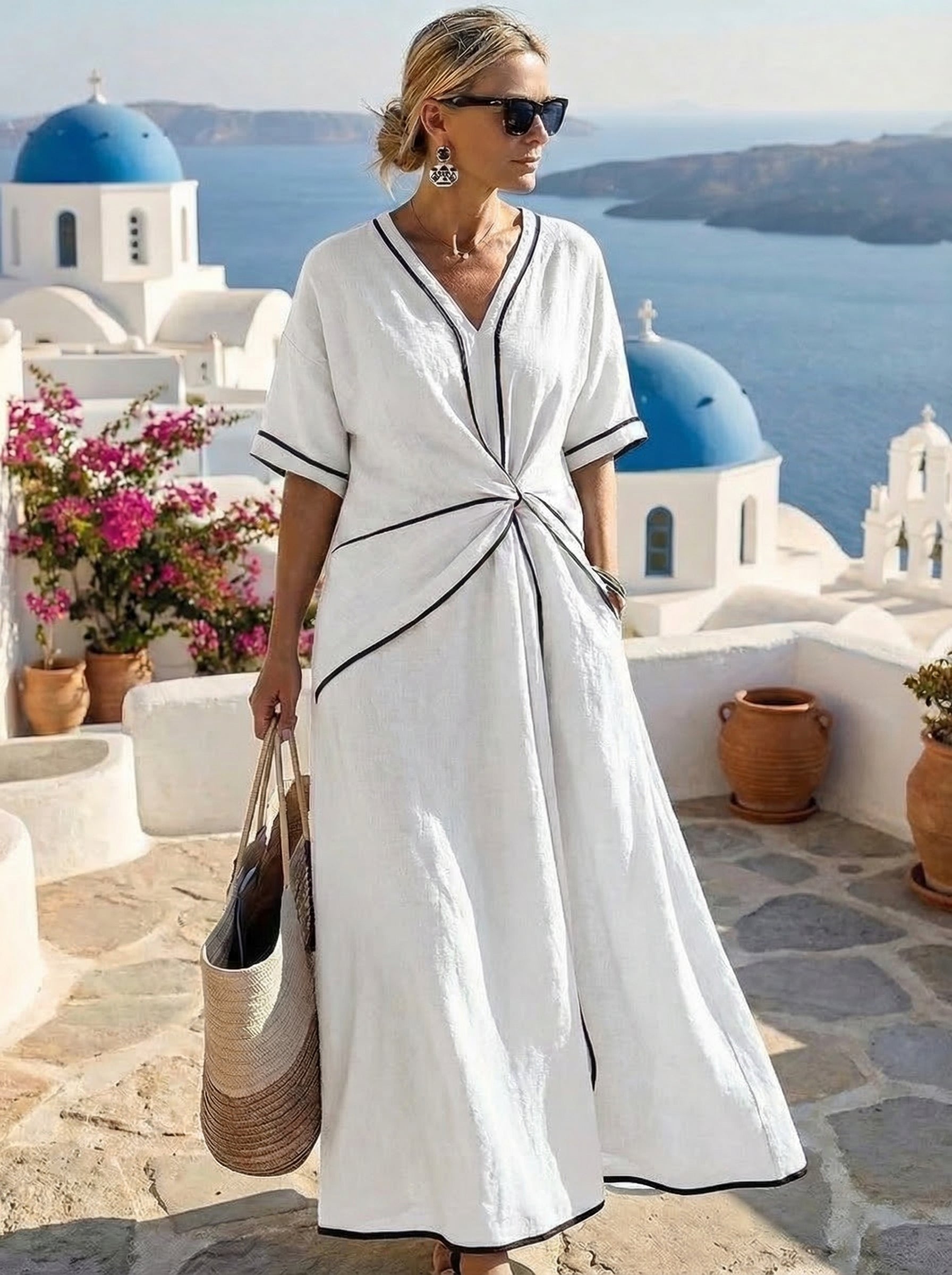 Santorini · Vestido elegante