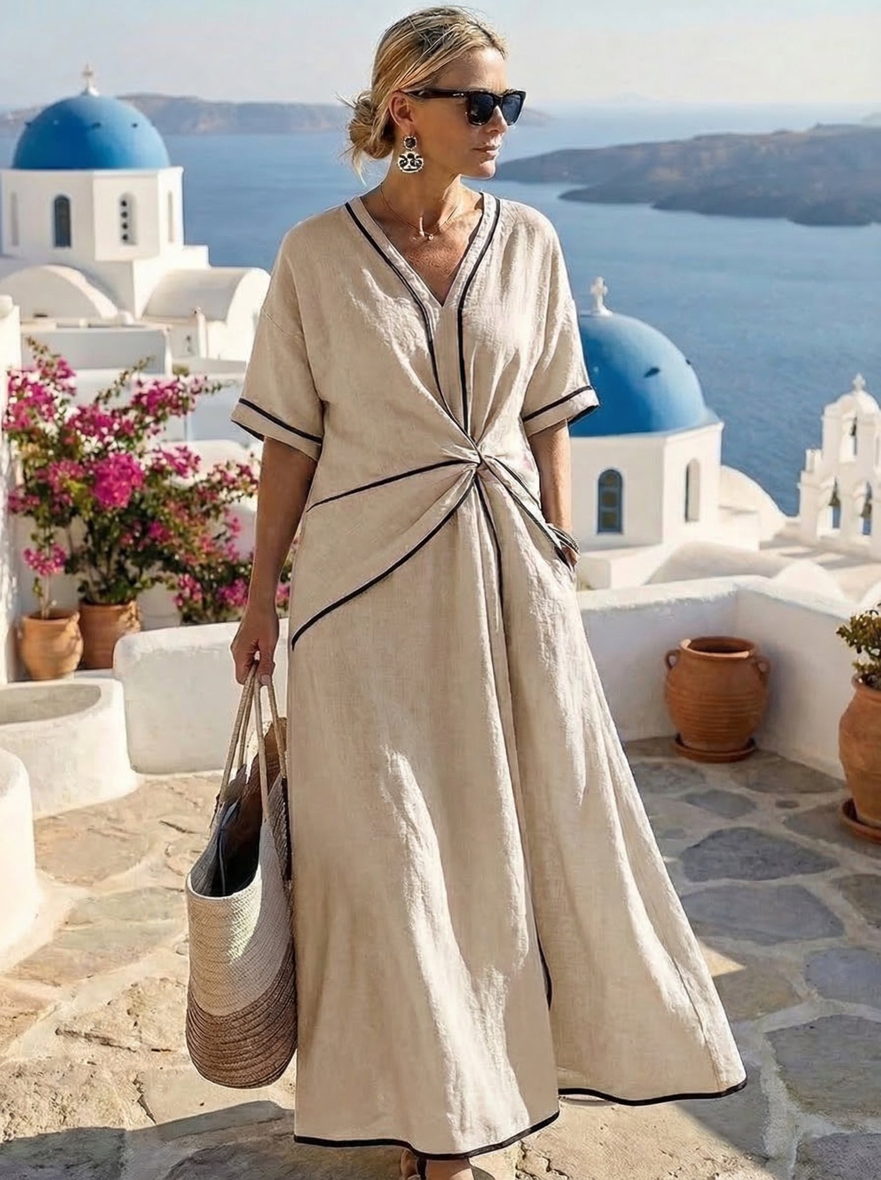 Santorini · Vestido elegante