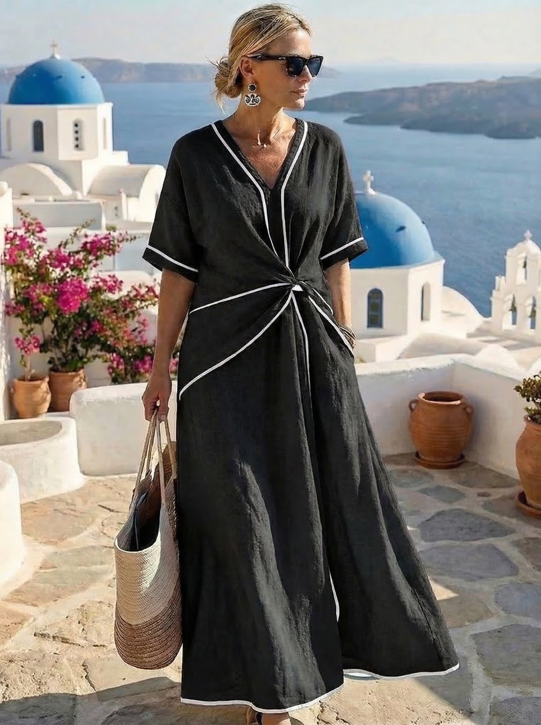 Santorini · Vestido elegante