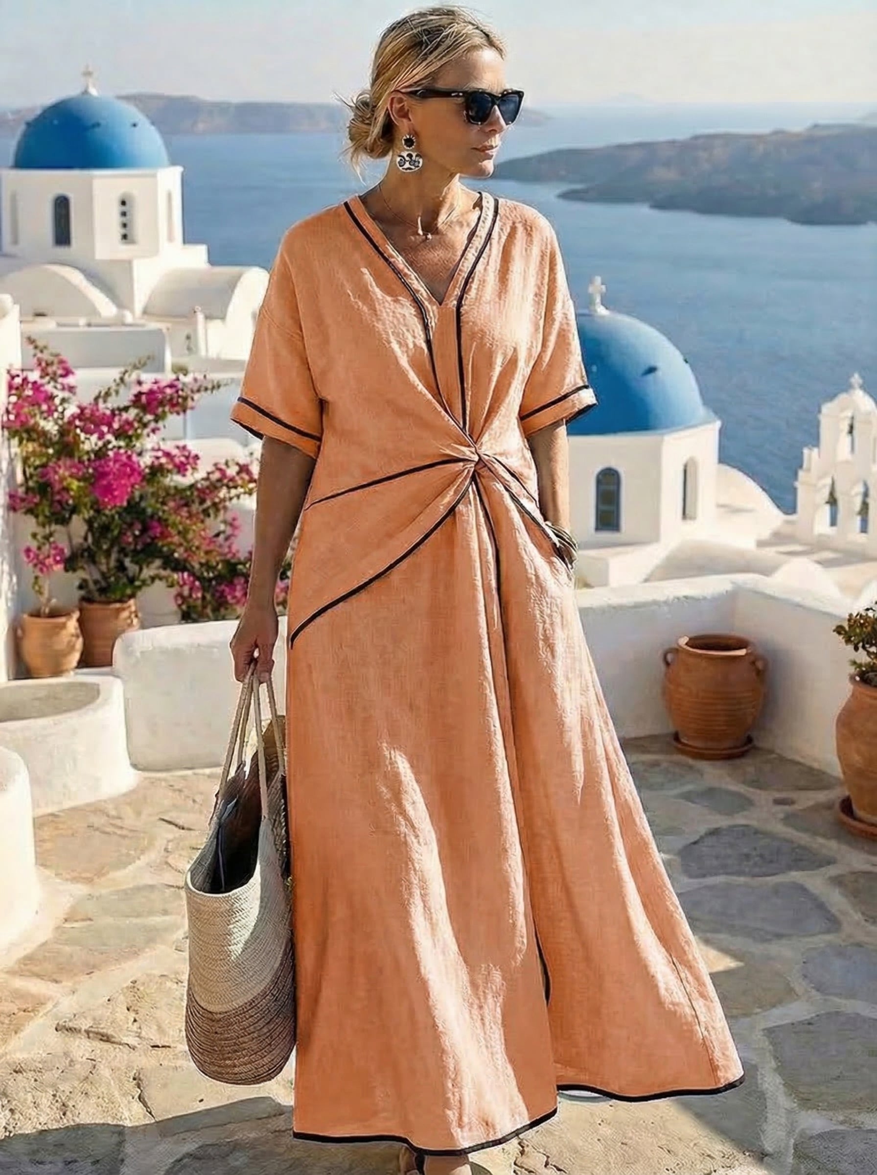Santorini · Vestido elegante