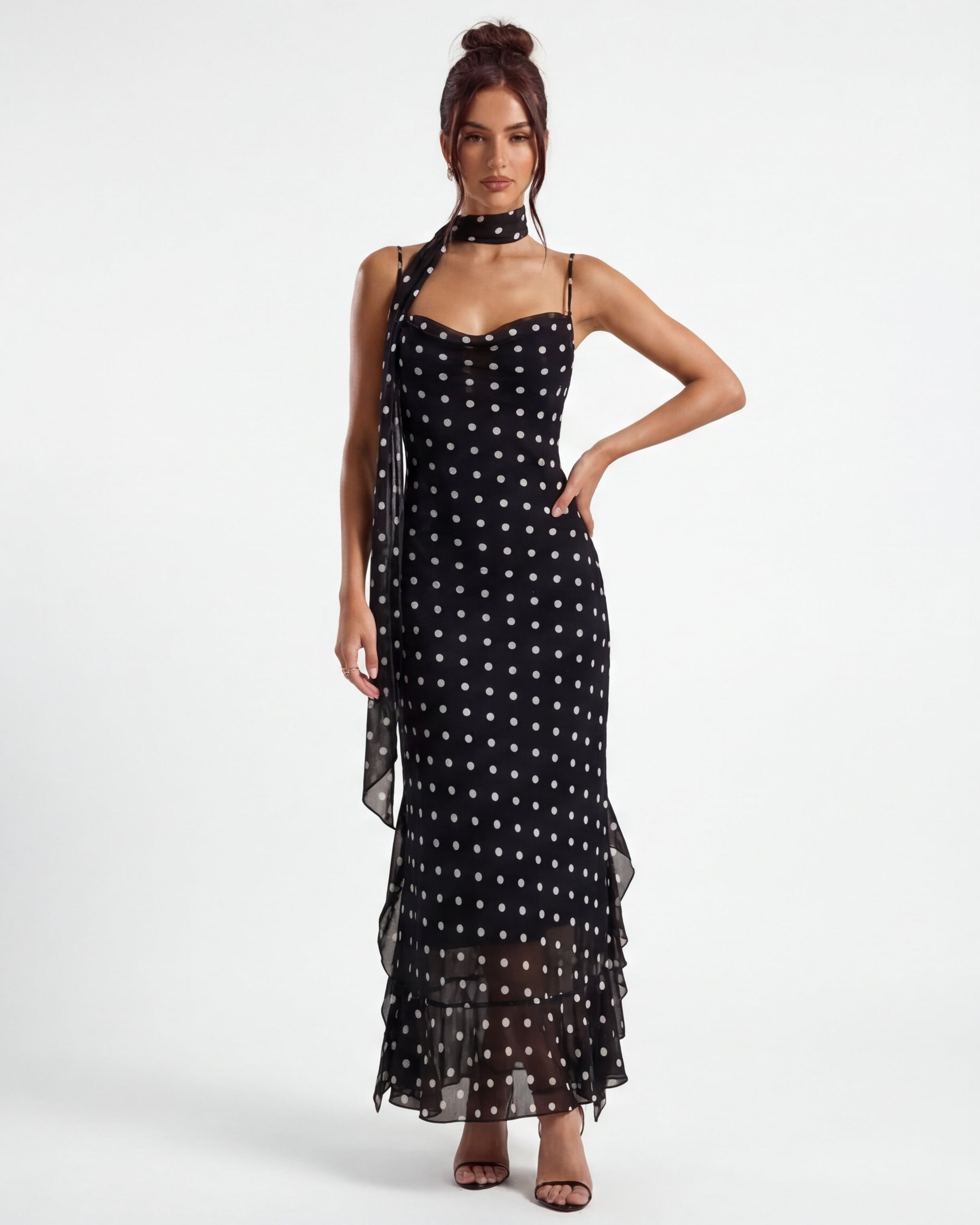 AMARA | Maxi Lunares Noir