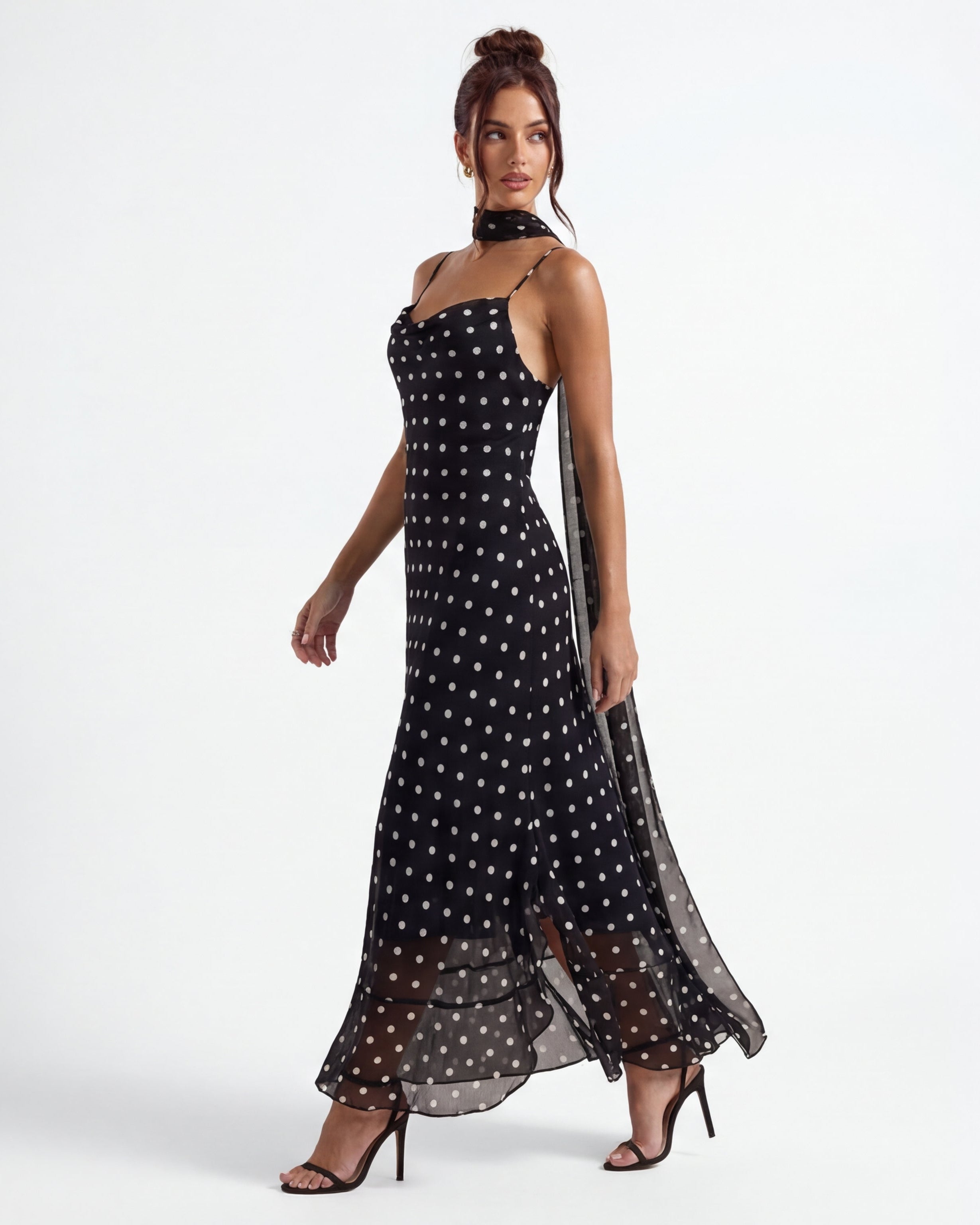 AMARA | Maxi Lunares Noir