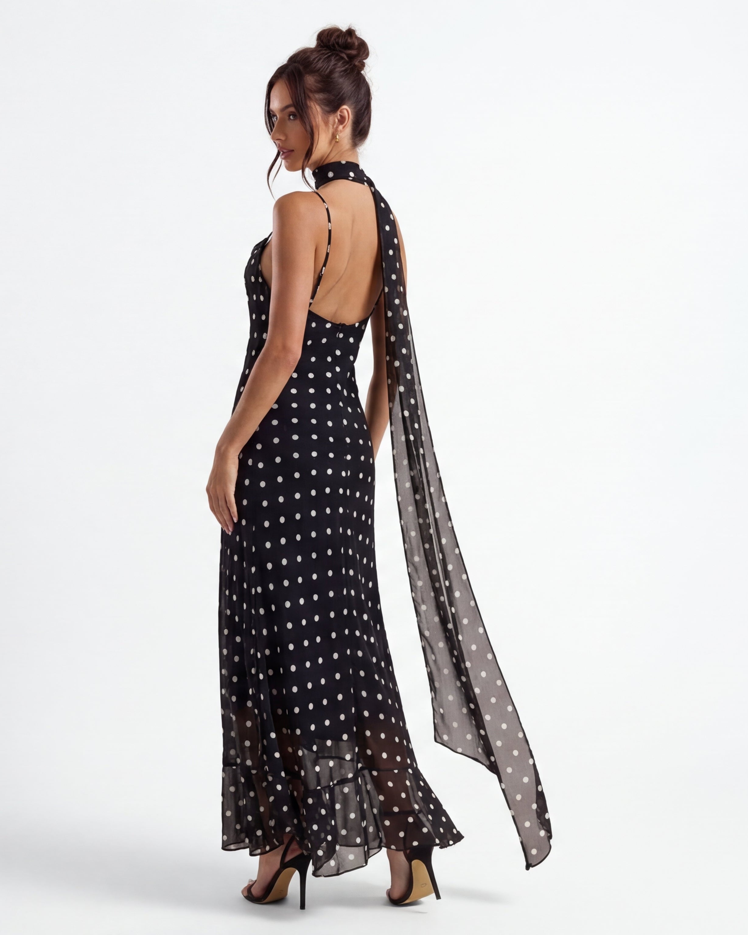 AMARA | Maxi Lunares Noir