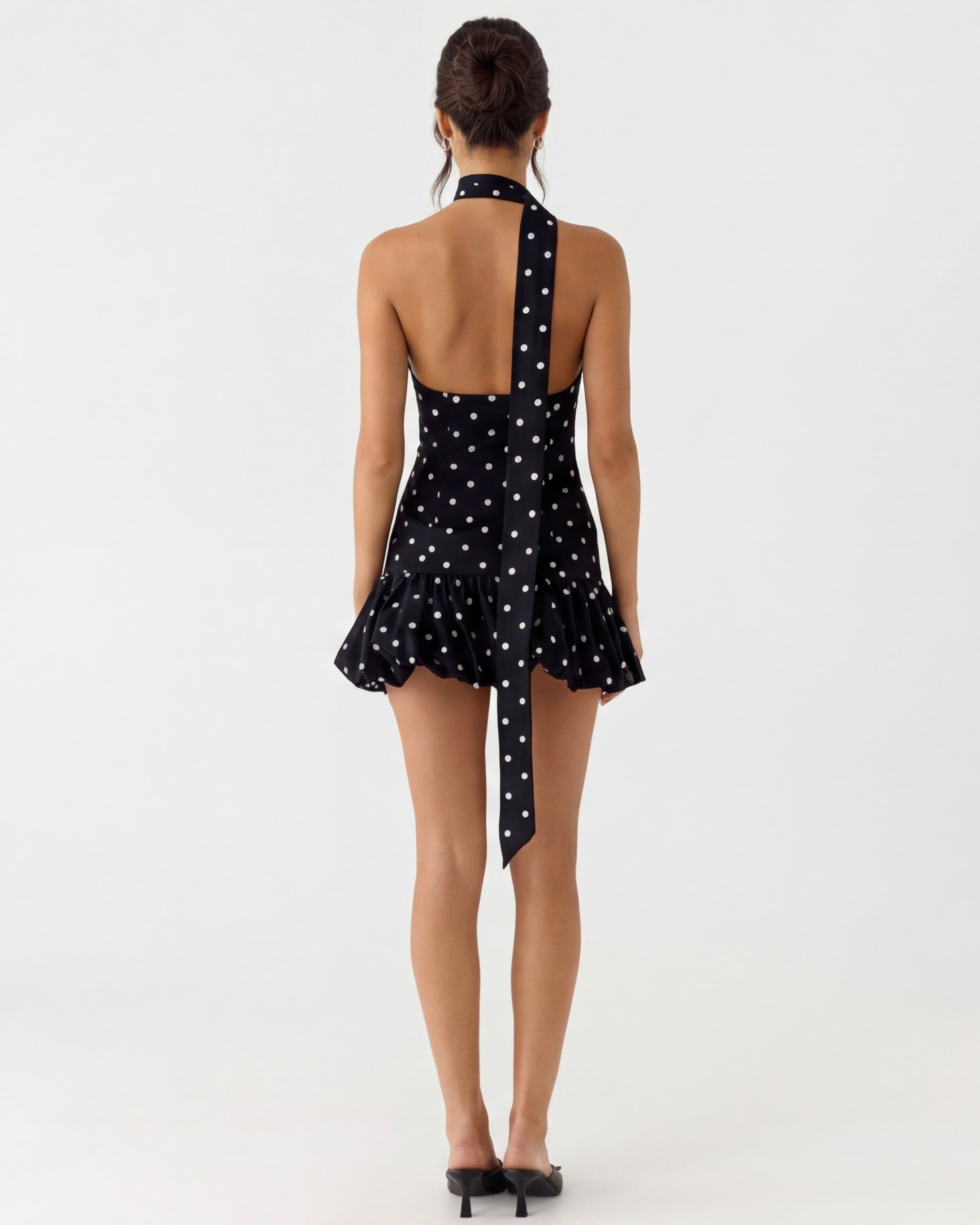 AMARA | Mini Vestido con cuello