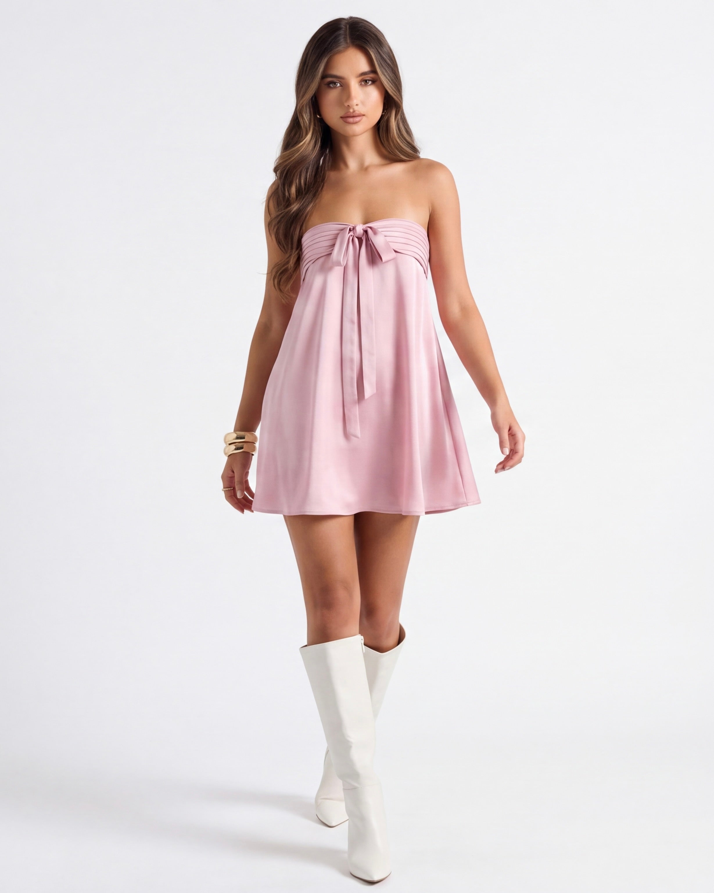 AMARA | Mini Vestido Armara con Lazo