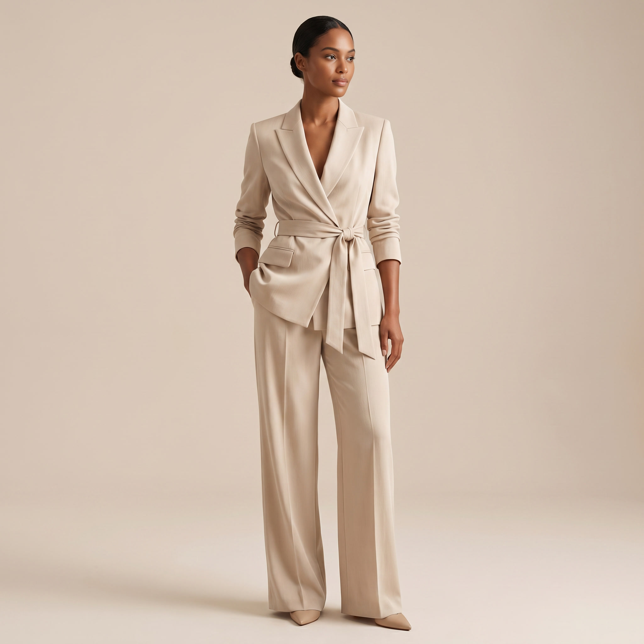 VERÓNICA | ELEGANTE TRAJE DE DOS PIEZAS