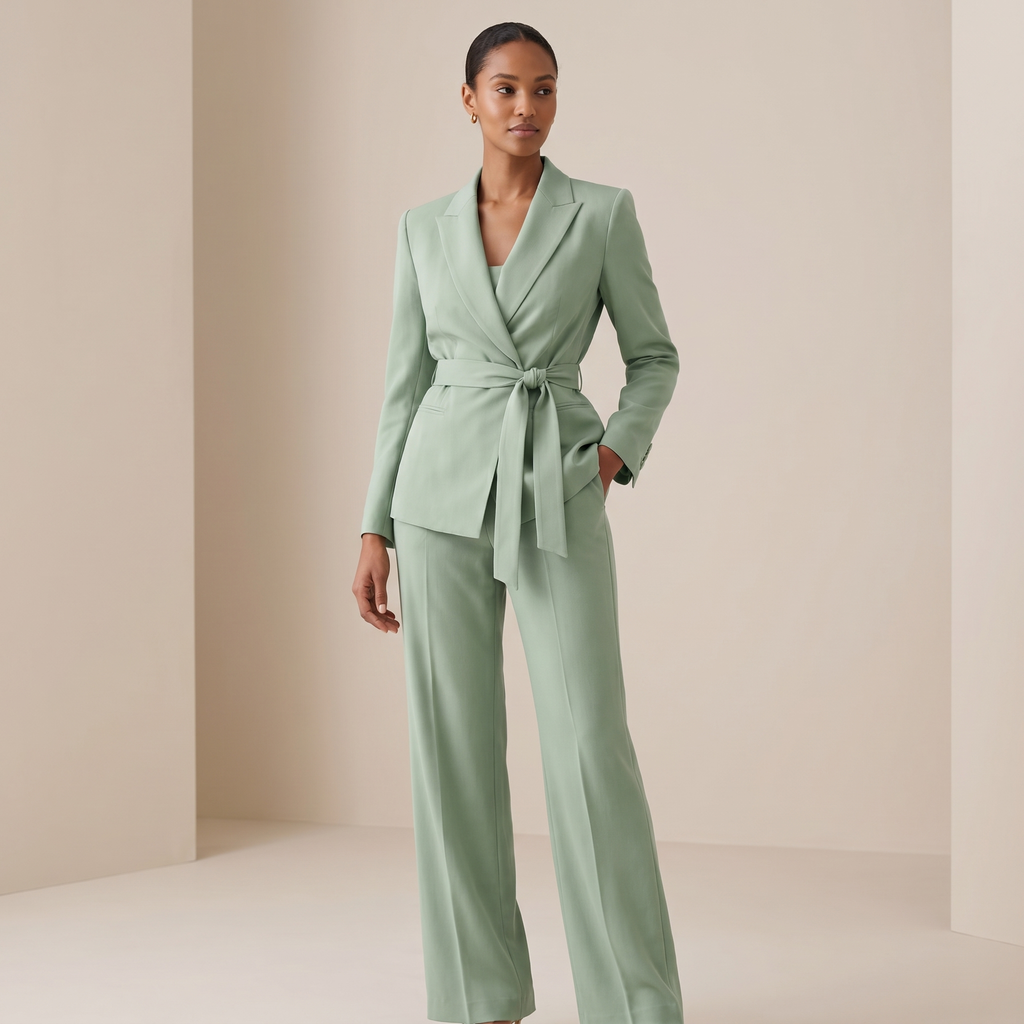 VERÓNICA | ELEGANTE TRAJE DE DOS PIEZAS