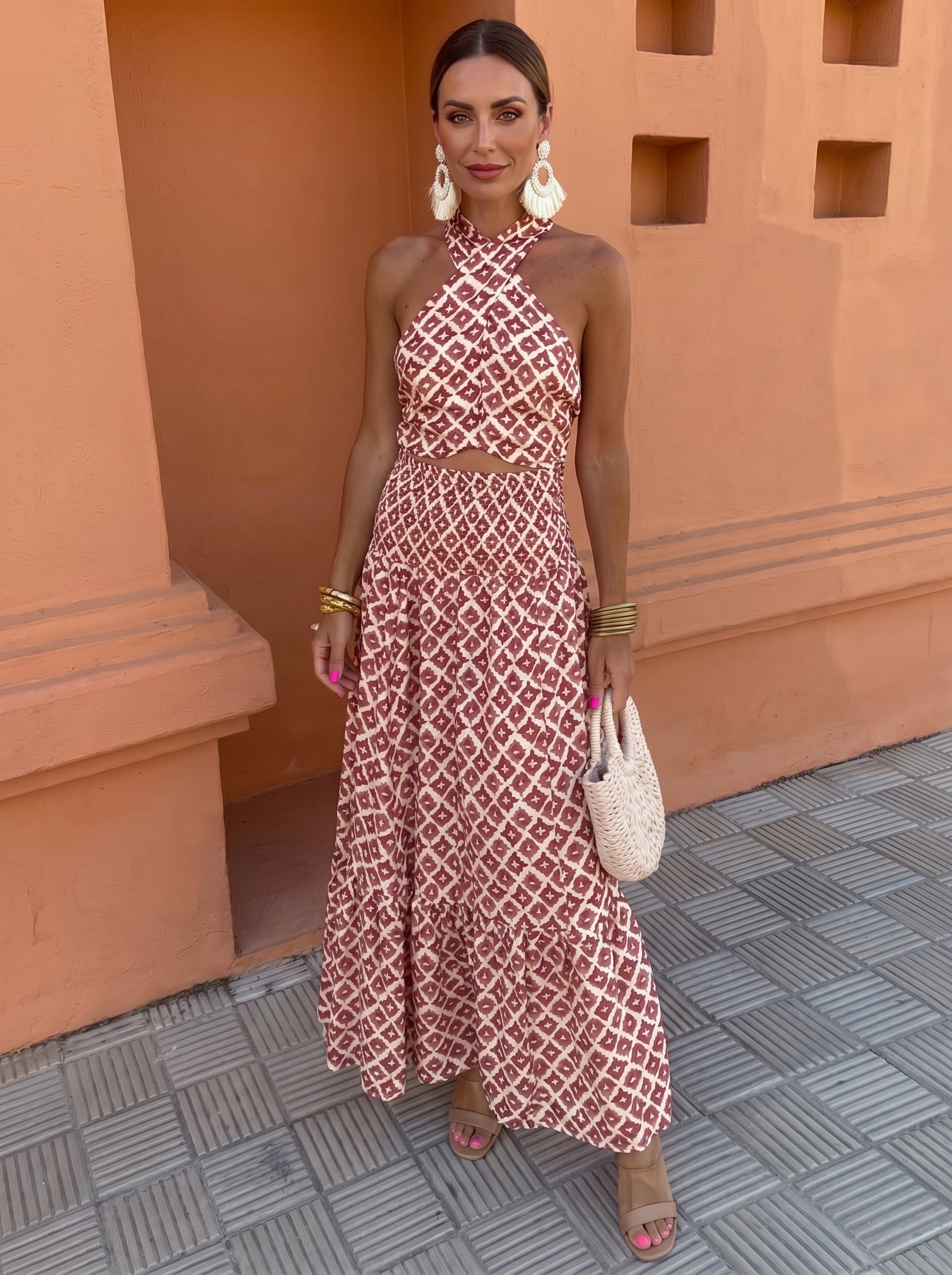 Elsa | Conjunto Elegante con Diseño de Hombros Descubiertos
